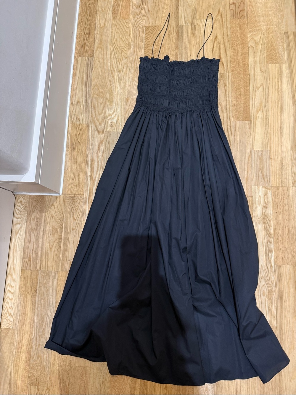 NWT - Matteau Shirred Bodice Maxi Dress
